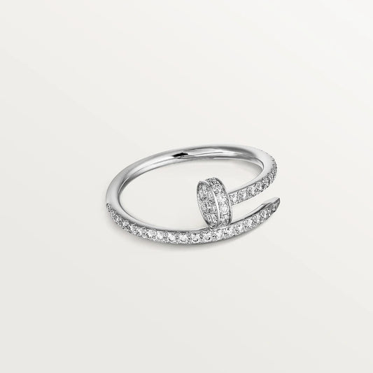 [Crown & Jewelry]JUSTE RING 1.8MM SILVER DIAMONDS